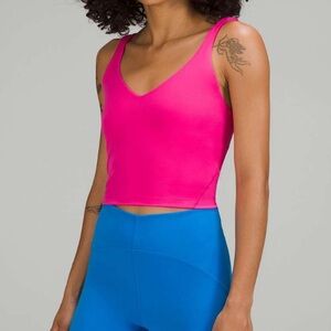 Lululemon Align Tank Top, Sonic Pink, Size 2